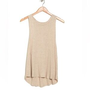 EBERJEY Elon The Muscle Tank Sleep Shirt, Beige/Oatmeal, Luxury, Large 10/12 NWT